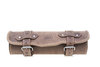 Roller Motocycle Tool bag Leather Greige (9L)