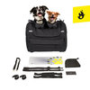 Motorcycle dog carrier MEDIUM (8-11 kg | 18-25 lb) CORDURA(R) FABRIC