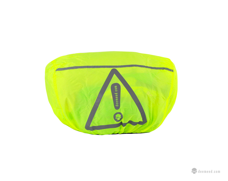 Neongrün reflektierende Regenadeckung EXPLORER SMALL