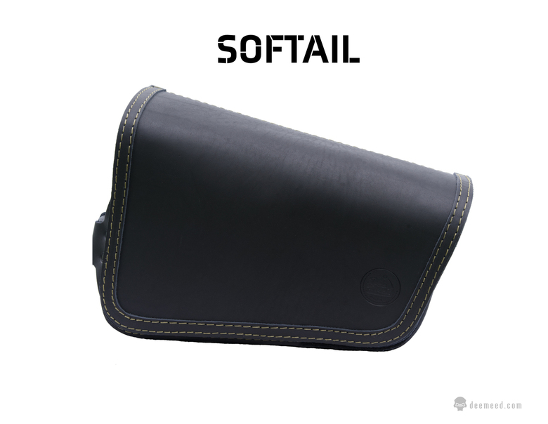 Outsider Softy Bobster linke Seite schwarz / grüne Nähte