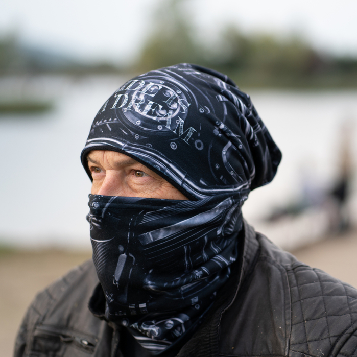 Winter set:cap L/XL + Neck Tube Technix