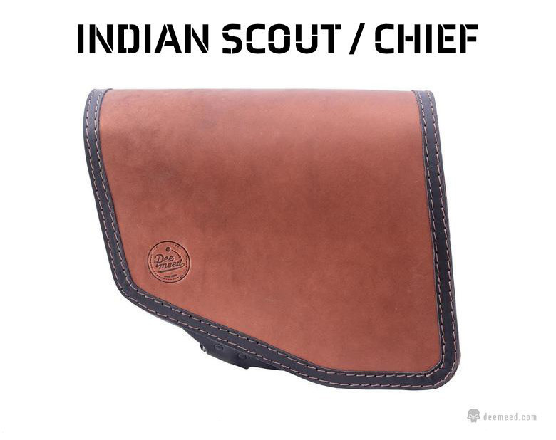 Outsider Apache Braun/Schwarz/Braun genäht LINKE SEITE