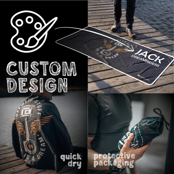 DEEMEED SCHNELL TROCKNENDES HANDTUCH NACH MASS