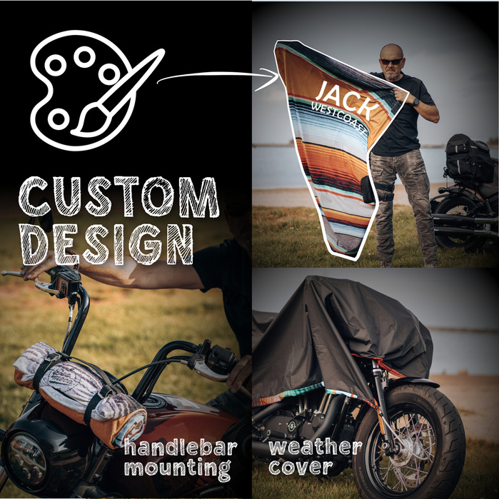 DEEMEED CUSTOM Stranddecke und wasserdichte Abdeckung