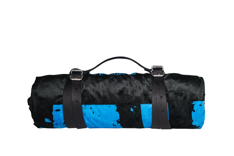 DEEMEED Beach blanket on handle bar Sunset