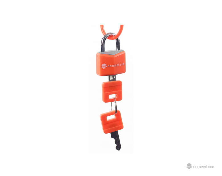 Orange 30mm lock
