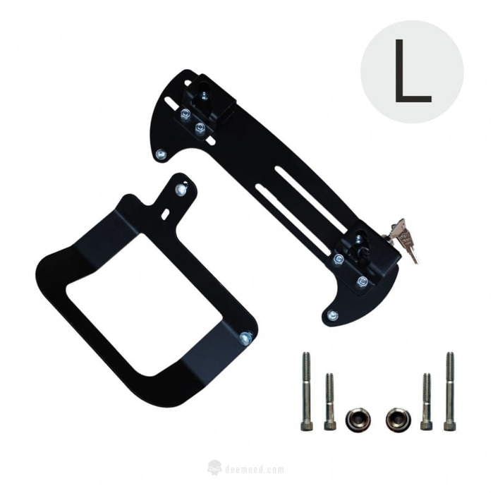 Set of Side mounting M (L-Dyna. R-Softail) S.Steel